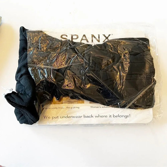 Spanx Power Panties Black Tights Size F - Picture 5 of 7